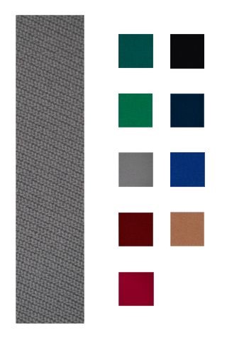 Accuplay Pre Cut Worsted Pool Felt - Billiard Cloth Gray For 7' Table 